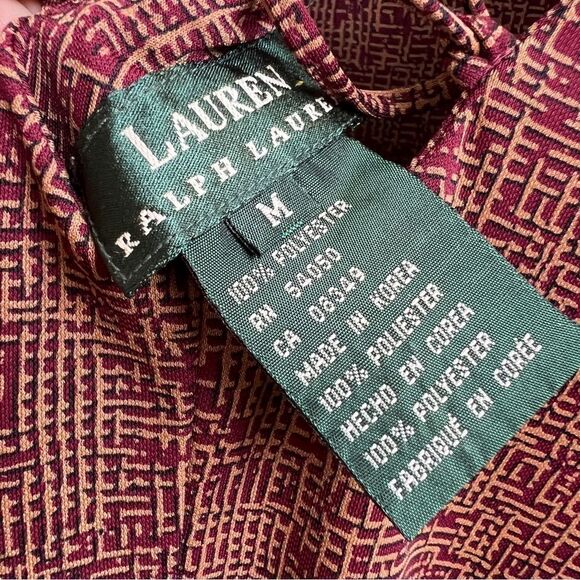 Lauren Ralph Lauren dress lace up back Size Medium - Picture 5 of 5